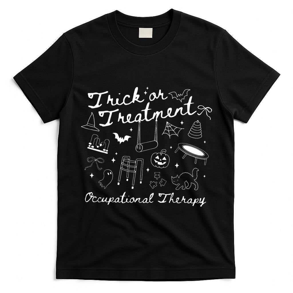 Trick Or Treatment Occupational Therapy OT Halloween Costume T-Shirt