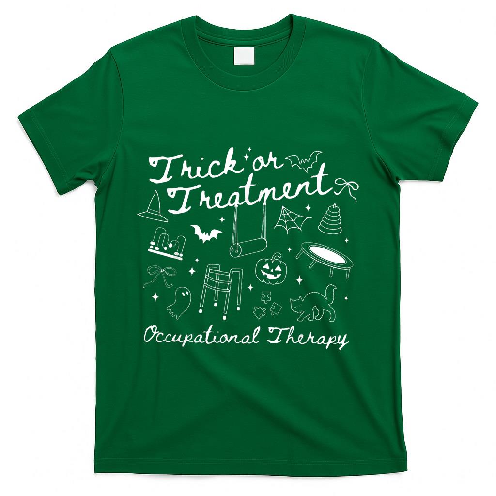 Trick Or Treatment Occupational Therapy OT Halloween Costume T-Shirt