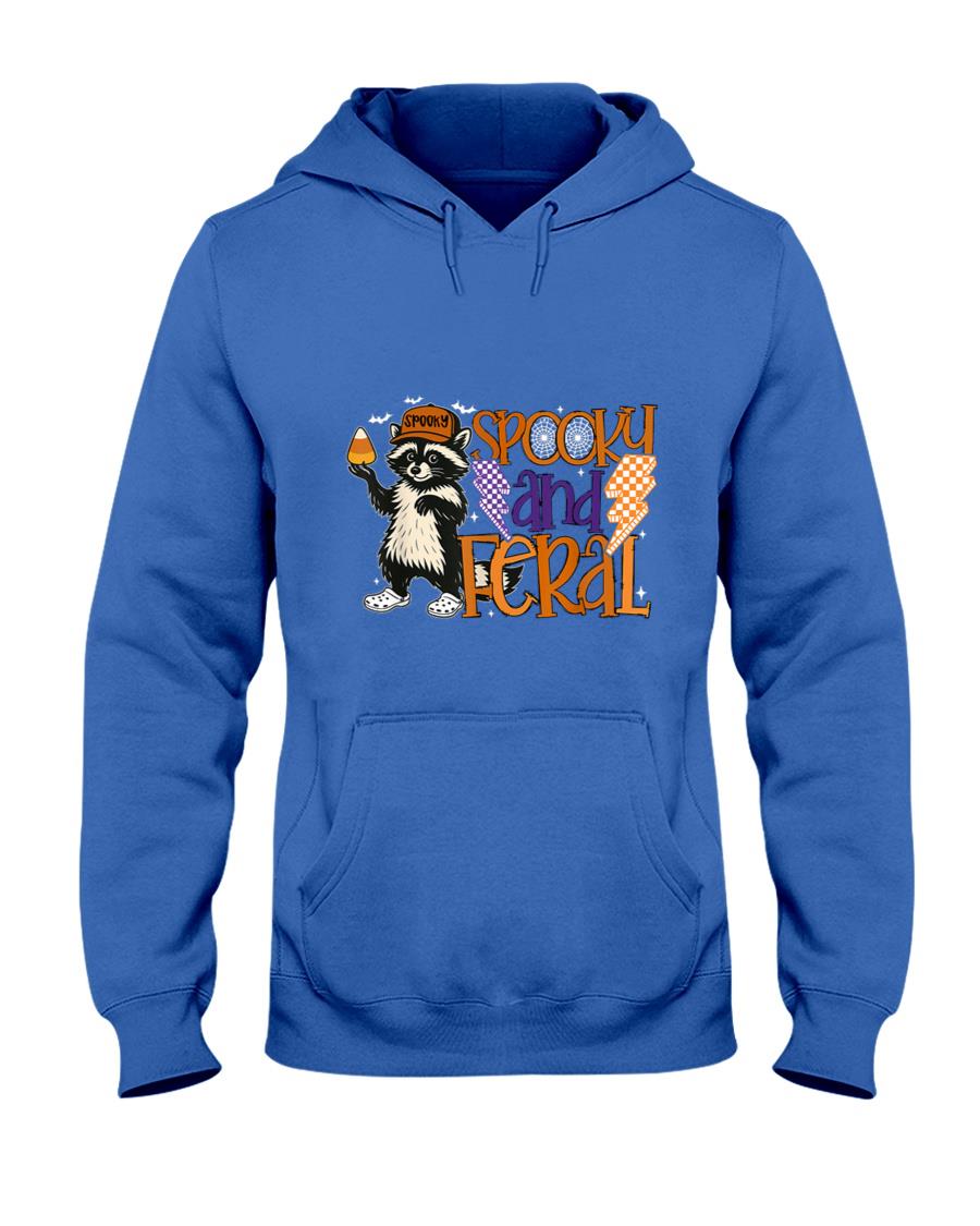 Spooky Feral Funny Raccoon Happy Halloween Trick Or Treat T-Shirt