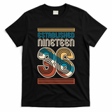 90th Birthday 1936 Established Nineteen 36 T-Shirt
