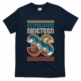 90th Birthday 1936 Established Nineteen 36 T-Shirt