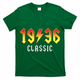 90th Birthday Classic 1936 Retro Rock Band T-Shirt
