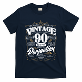 90th Birthday Est 1936 All Bark No Bite Vintage Birthday  T-Shirt