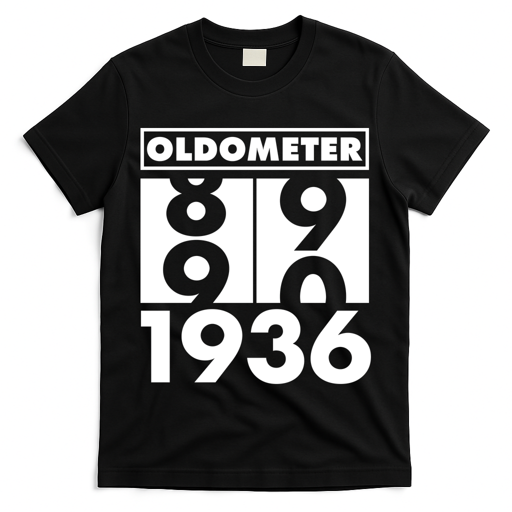 90th Birthday Oldometer 1936 T-Shirt