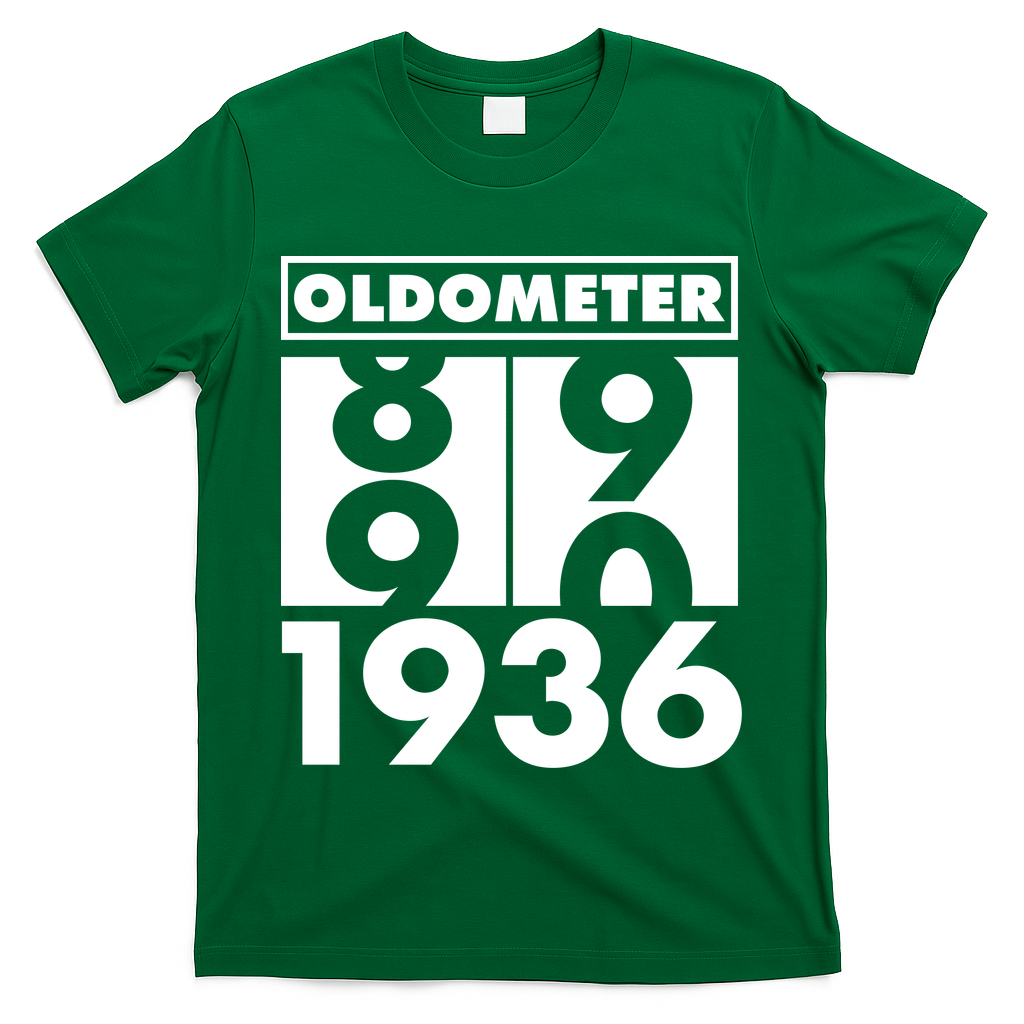 90th Birthday Oldometer 1936 T-Shirt