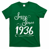 90th Birthday Sassy Since 1936 T-Shirt