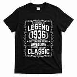 90th Birthday The Original Legend 1936 Awesome Classic  T-Shirt