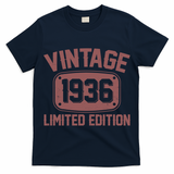 90th Birthday Vintage 1936 Limited Edition Birthday Metal Plate  T-Shirt