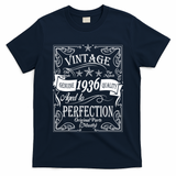 90th Birthday Vintage 1936 Genuine Quality Age To Perfection Original Parts Mostly T-Shirt