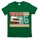 90th Birthday Vintage 1936 Cassette Tape  T-Shirt