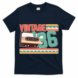 90th Birthday Vintage 1936 Cassette Tape  T-Shirt