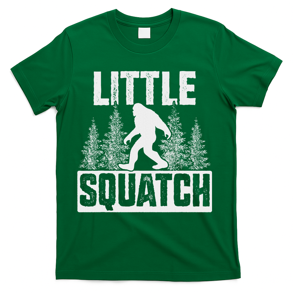 Squatchy Matching Family Bigfoot Little Squatch T-Shirt