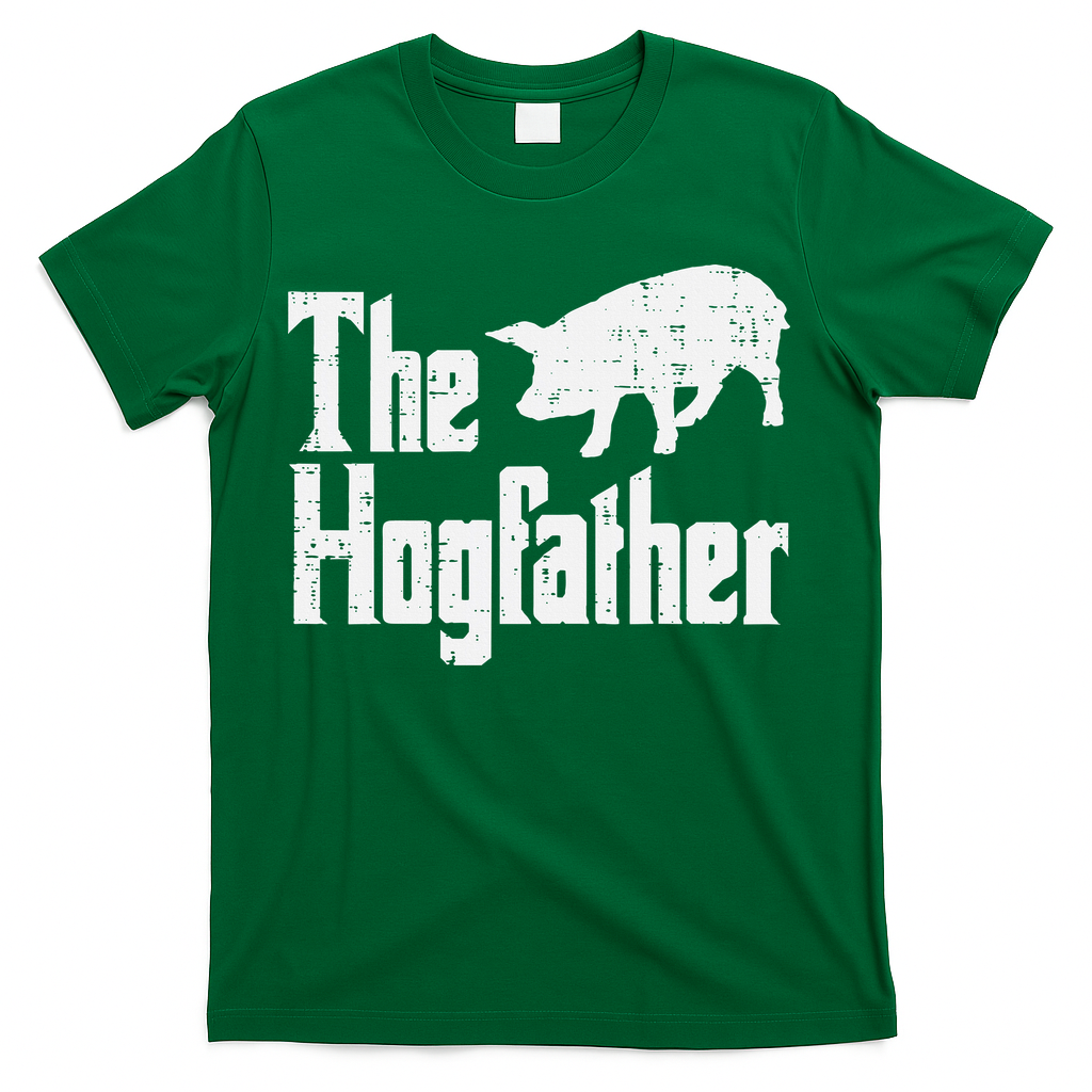 Pig The Hogfather Funny Hog Dad Fathers Day Parody Papa T-Shirt