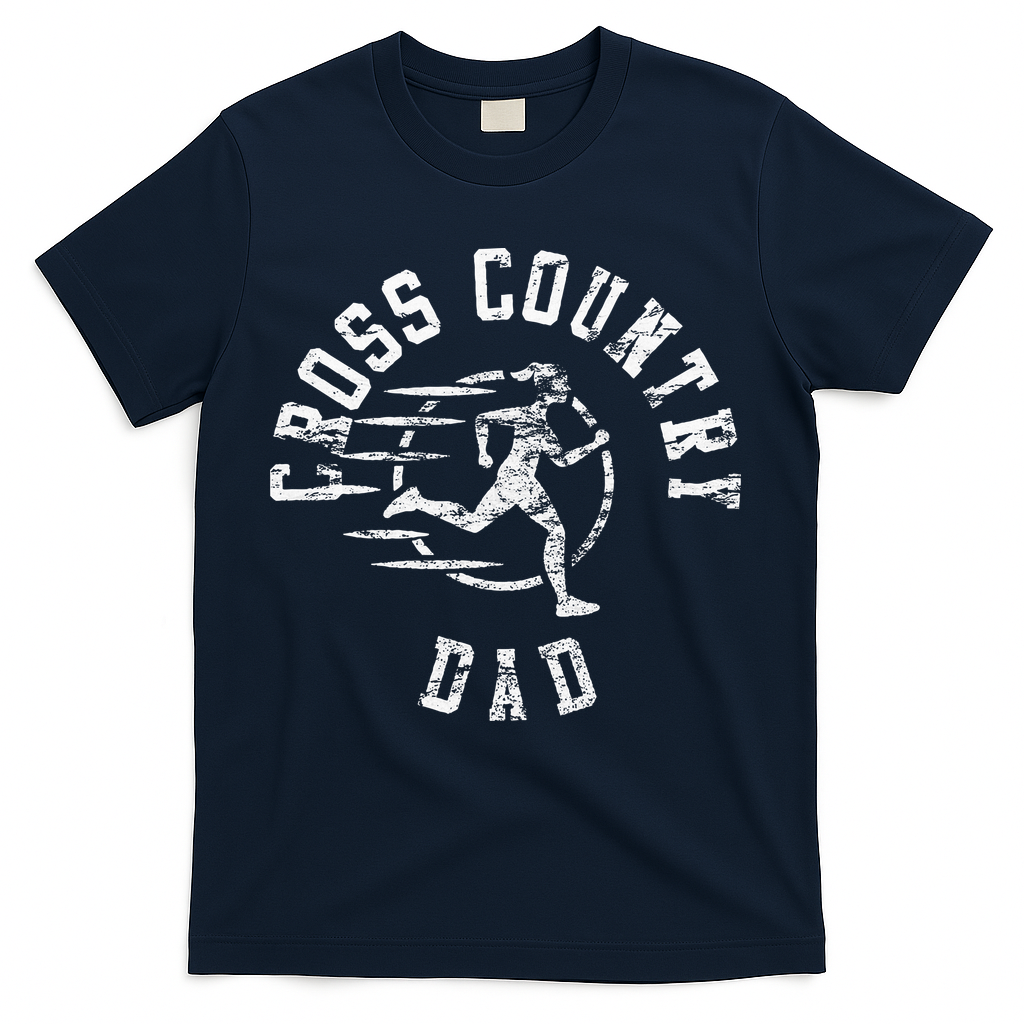 Vintage Cross Country Dad T-Shirt