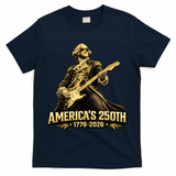 America's 250th Anniversary George Washington Rocker T-Shirt - Navy