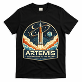 Artemis 2 Moon Mission T-Shirt - Black