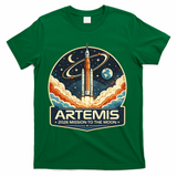Artemis 2 Moon Mission T-Shirt - Green