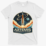Artemis 2 Moon Mission T-Shirt - White