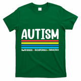 Autism Awareness Acceptance Inspirational T-Shirt - Green