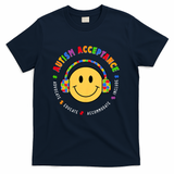 Autism Awareness Acceptance Special Education Teacher T-Shirt - Navy