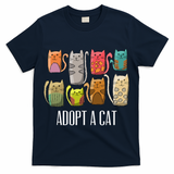 Adopt A Cat Shirt Cat Rescue Cat Adoption T-Shirt