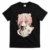 Anime And Cats Lover For N Manga Kawaii Otaku T-Shirt