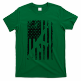 AR15 American Flag T-Shirt - Green
