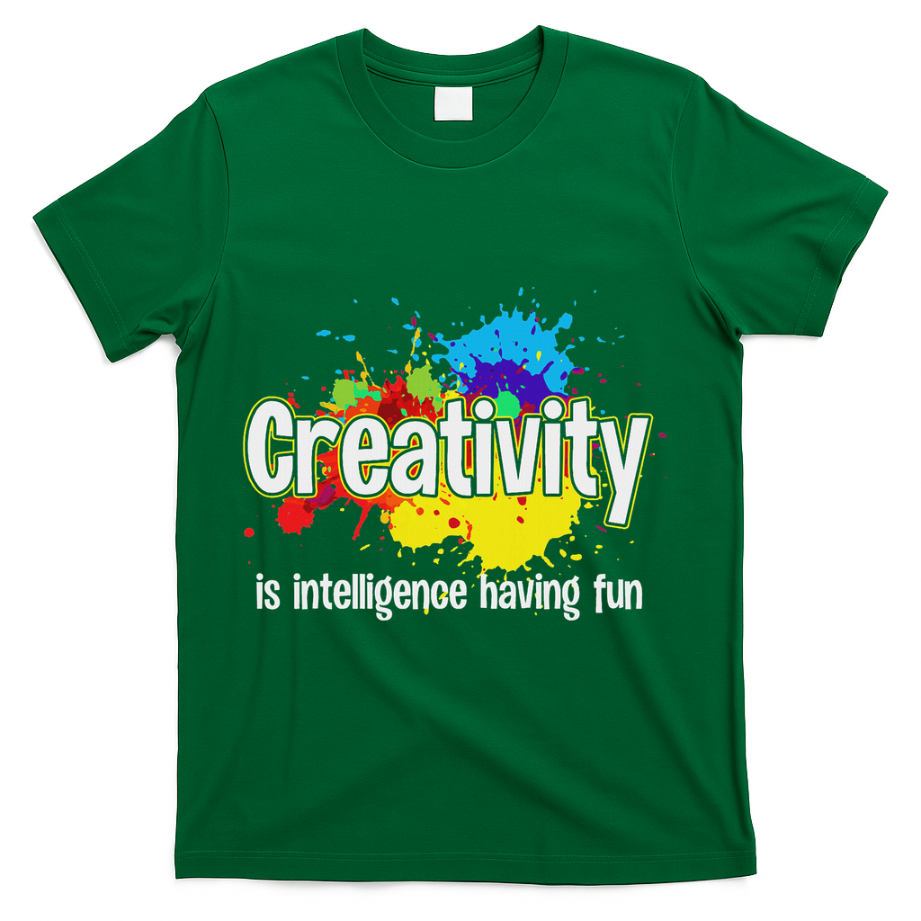 Artist Art For Women Creative Drawing Teacher Creativity T-Shirt - Green