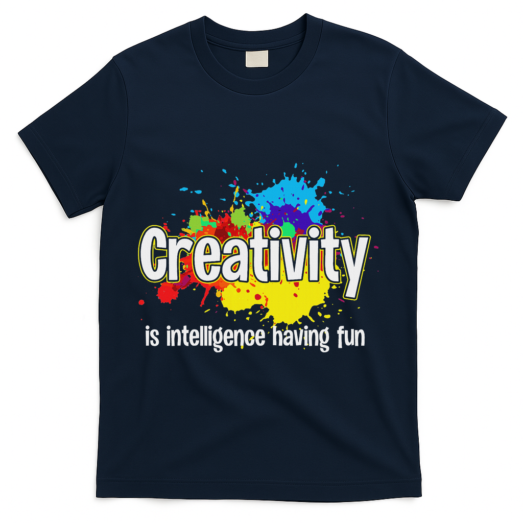 Artist Art For Women Creative Drawing Teacher Creativity T-Shirt - Navy
