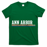 Ann Arbor Michigan Retro Logo T-Shirt