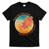 Acorn And Oak Leaf For Nature Lovers T-Shirt - Black
