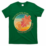 Acorn And Oak Leaf For Nature Lovers T-Shirt - Green