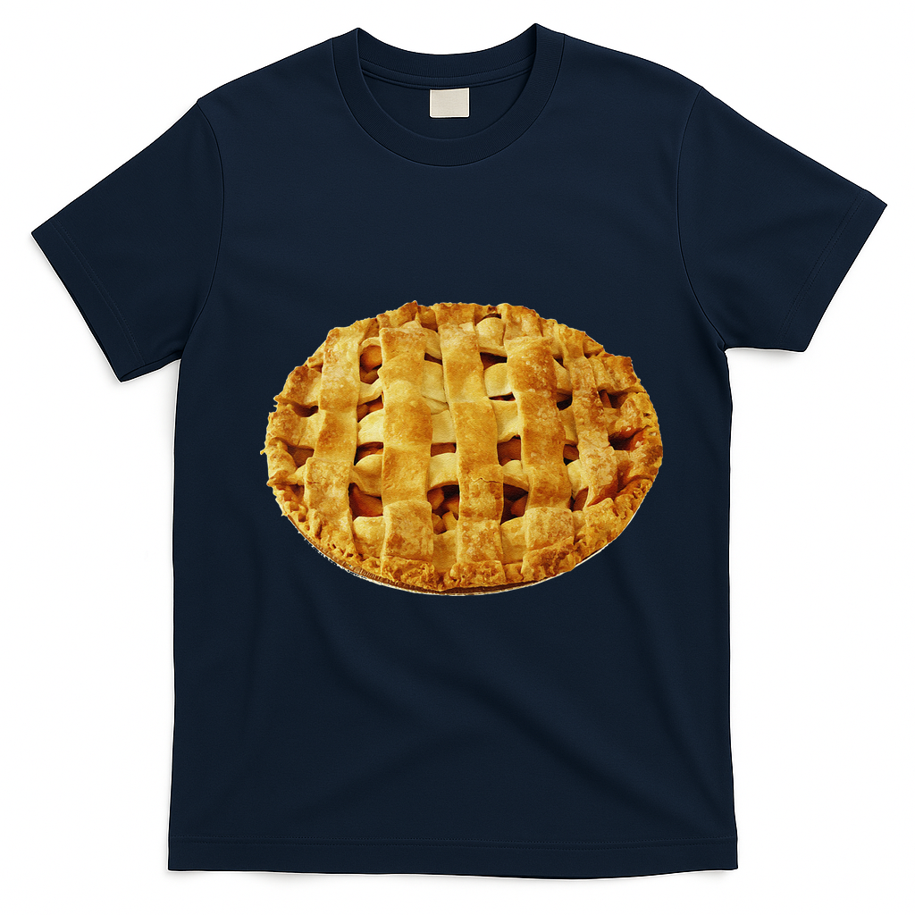 American Apple Pie Halloween Costume T-Shirt - Navy Blue