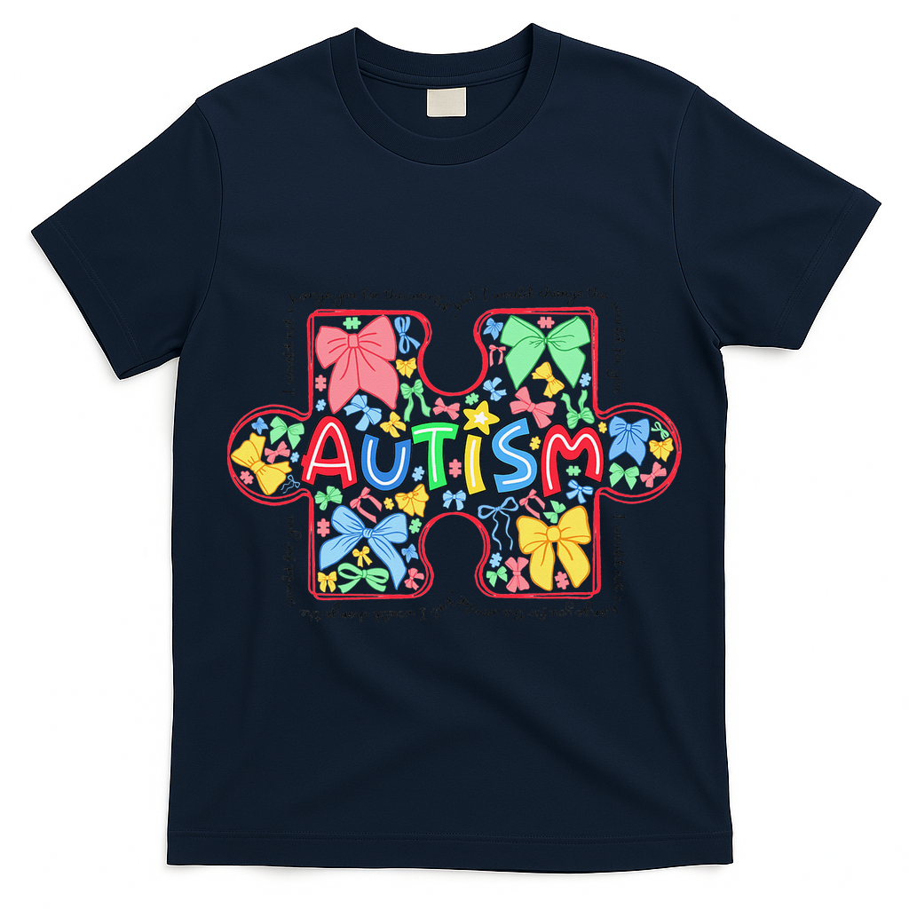 Autism Awareness Puzzle Heart Awareness Day - Women Girl T-Shirt