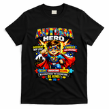 Autism Awareness Super Hero Quotes Acept Understand Love T-Shirt