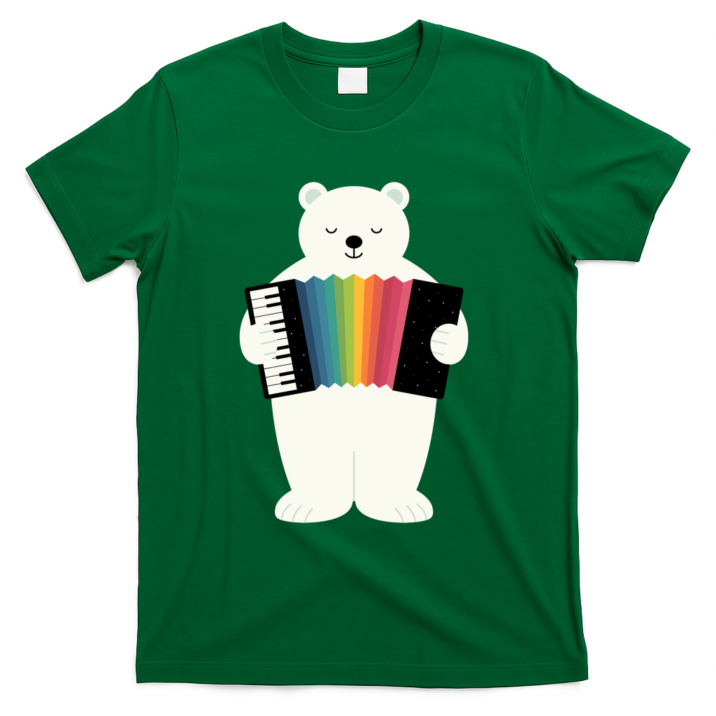 Aurora Accordionist - Green