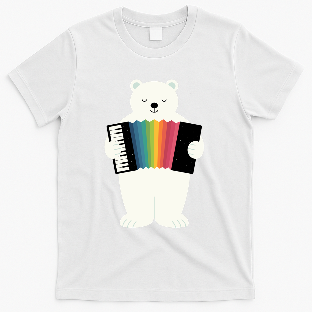 Aurora Accordionist - White
