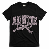 Auntie Blessed Aunt Auntie Life Lace Coquette Mothers Day T-Shirt