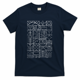 Abstract Botanica - Navy
