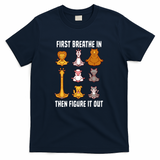 Animals Breathe In Meditation by Tobe Fonseca - Navy