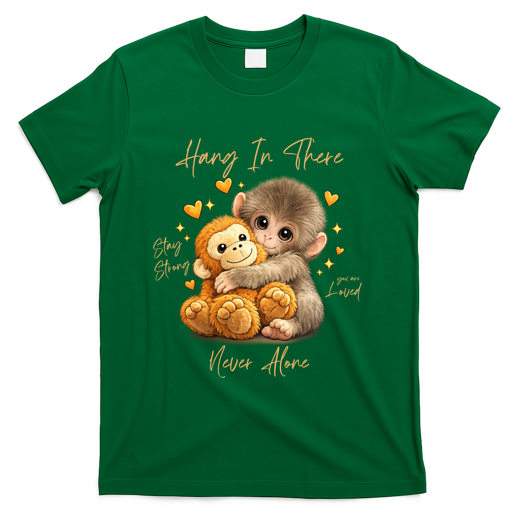 Adorable Baby Monkey Punch T-Shirt
