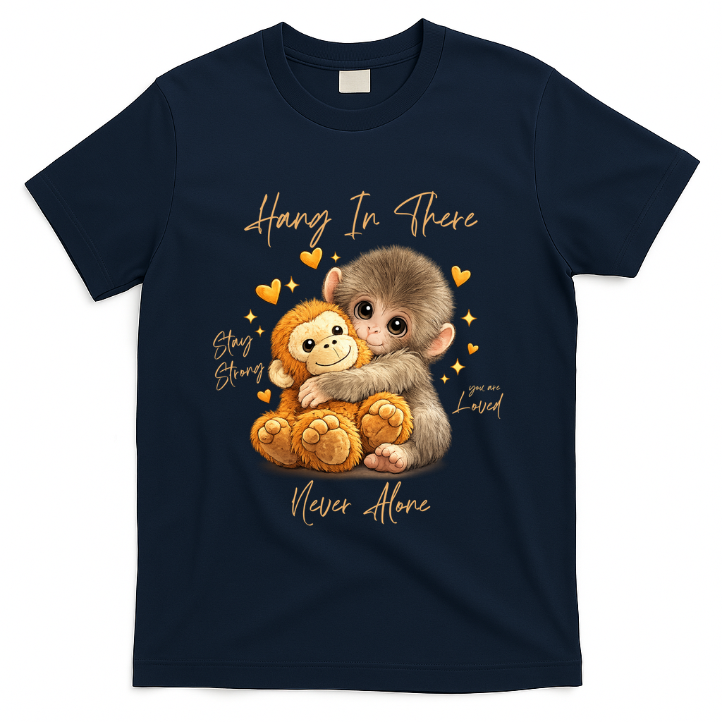 Adorable Baby Monkey Punch T-Shirt