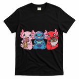 Axolotl Boba Tea Bubble Tea Gaming Gamer Ramen Axolotl  T-Shirt