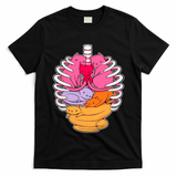 Aanatomicat Cat Chest Skeleton T-Shirt