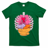 Aanatomicat Cat Chest Skeleton T-Shirt