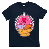 Aanatomicat Cat Chest Skeleton T-Shirt