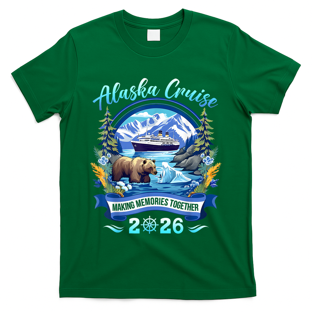 Alaska Cruise Making Memories Together 2026 T-Shirt