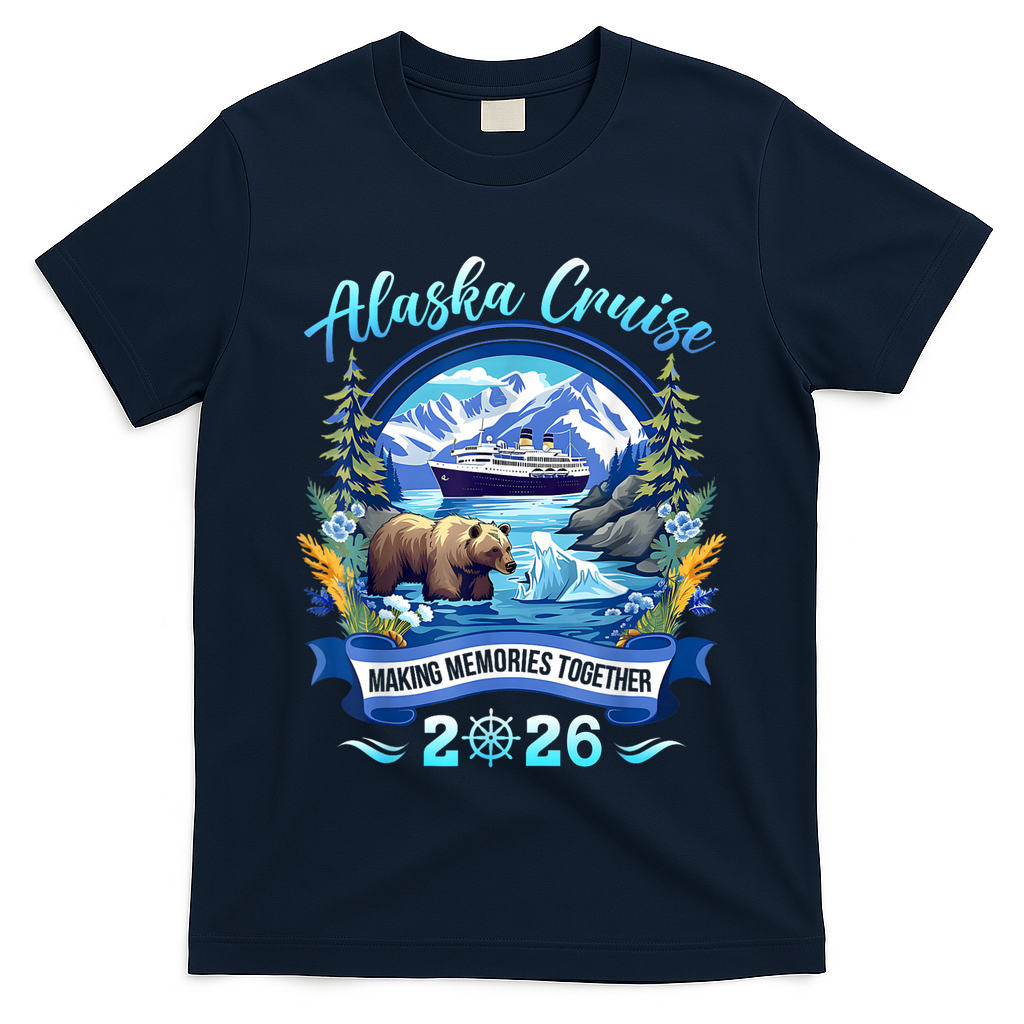 Alaska Cruise Making Memories Together 2026 T-Shirt