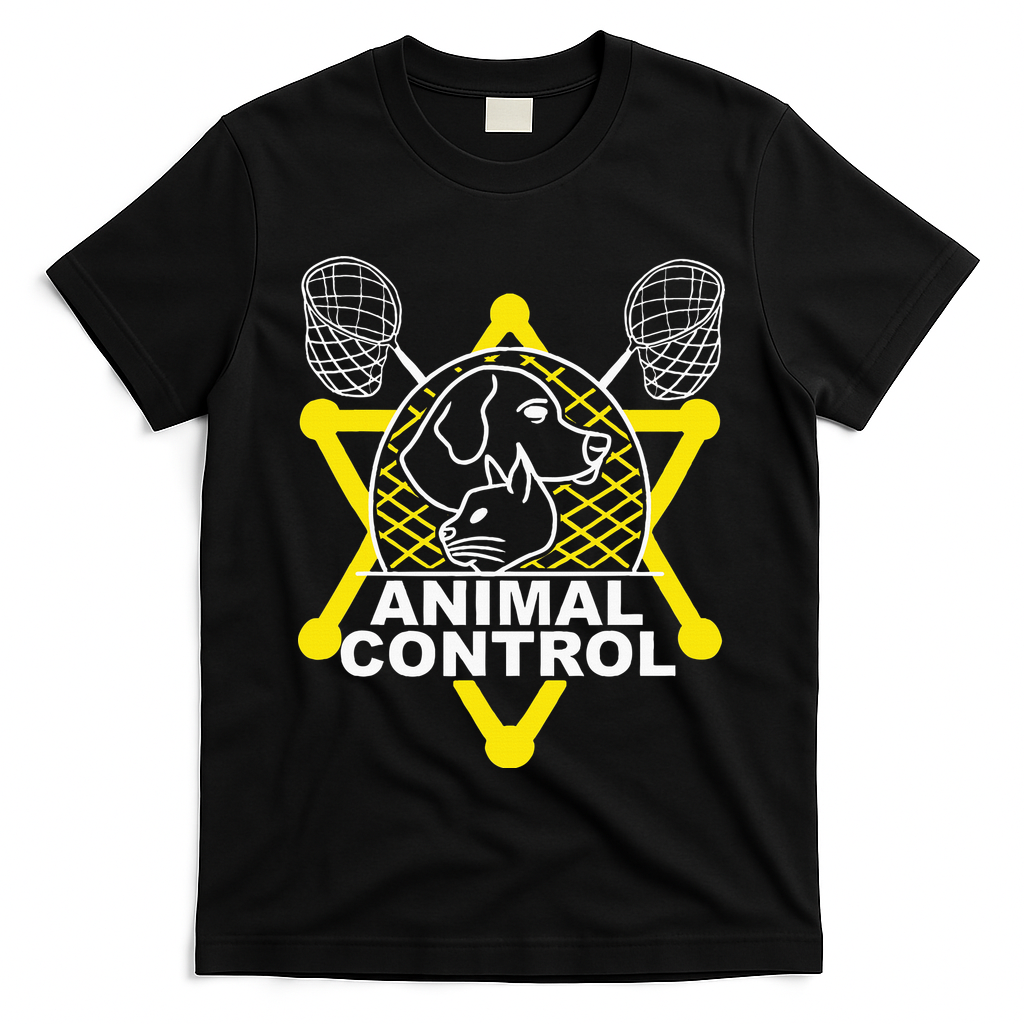 Animal Control Officer Catcher Cats Dogs T-Shirt