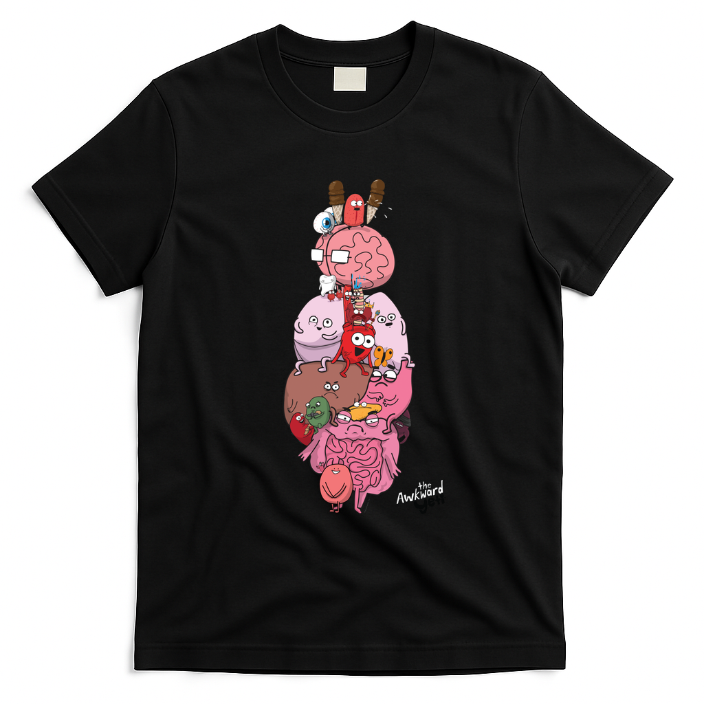 Anatomy Diagram - Black